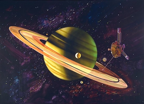 Die Raumsonde Pioneer 11 nähert sich Saturn – 1979