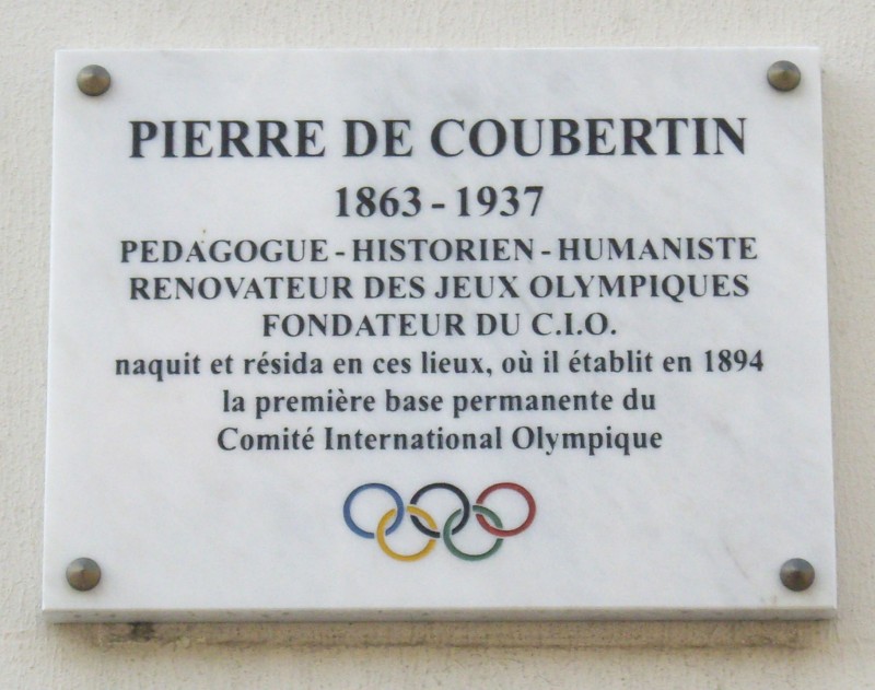 Tod von Pierre de Coubertin – 1937
