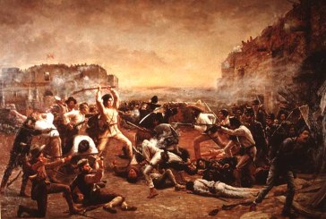 Die berühmte Schlacht von Alamo – 1836