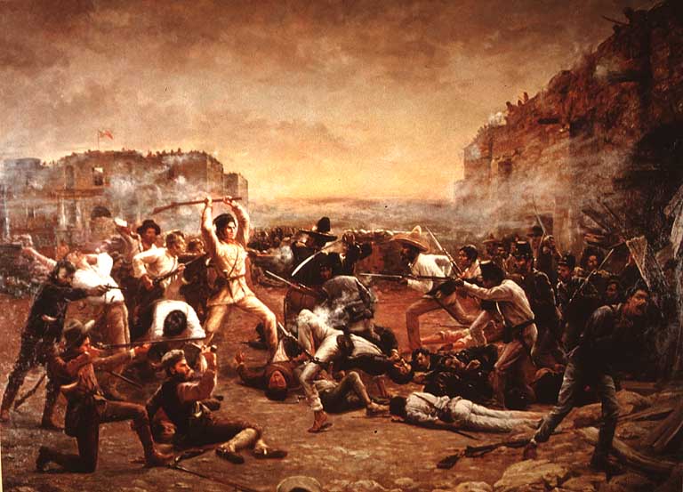 Die berühmte Schlacht von Alamo – 1836