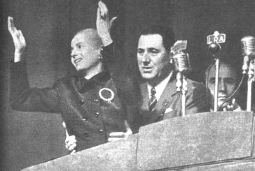 Juan Perón zum Präsidenten gewählt – 1946.