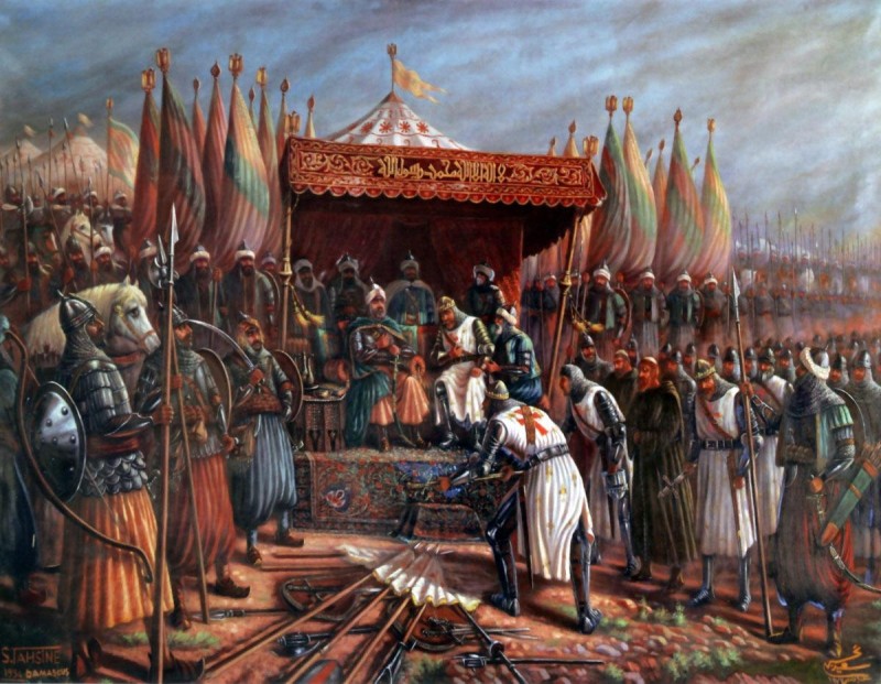 Beginn von Saladins Besatzung Jerusalems – 1187