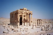 ISIS veröffentlichte Bilder der Zerstörung des Tempels  Baalshamin in Palmyra