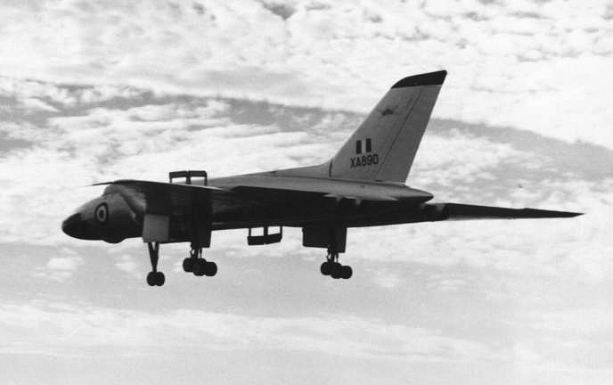 Abschiedsflug des letzten britischen Bombers aus dem Kalten Krieg