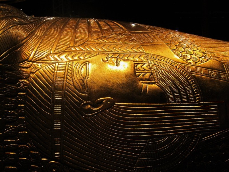 Infrarot-Scans bestätigen verborgene Kammer hinter Grab des Tutanchamun